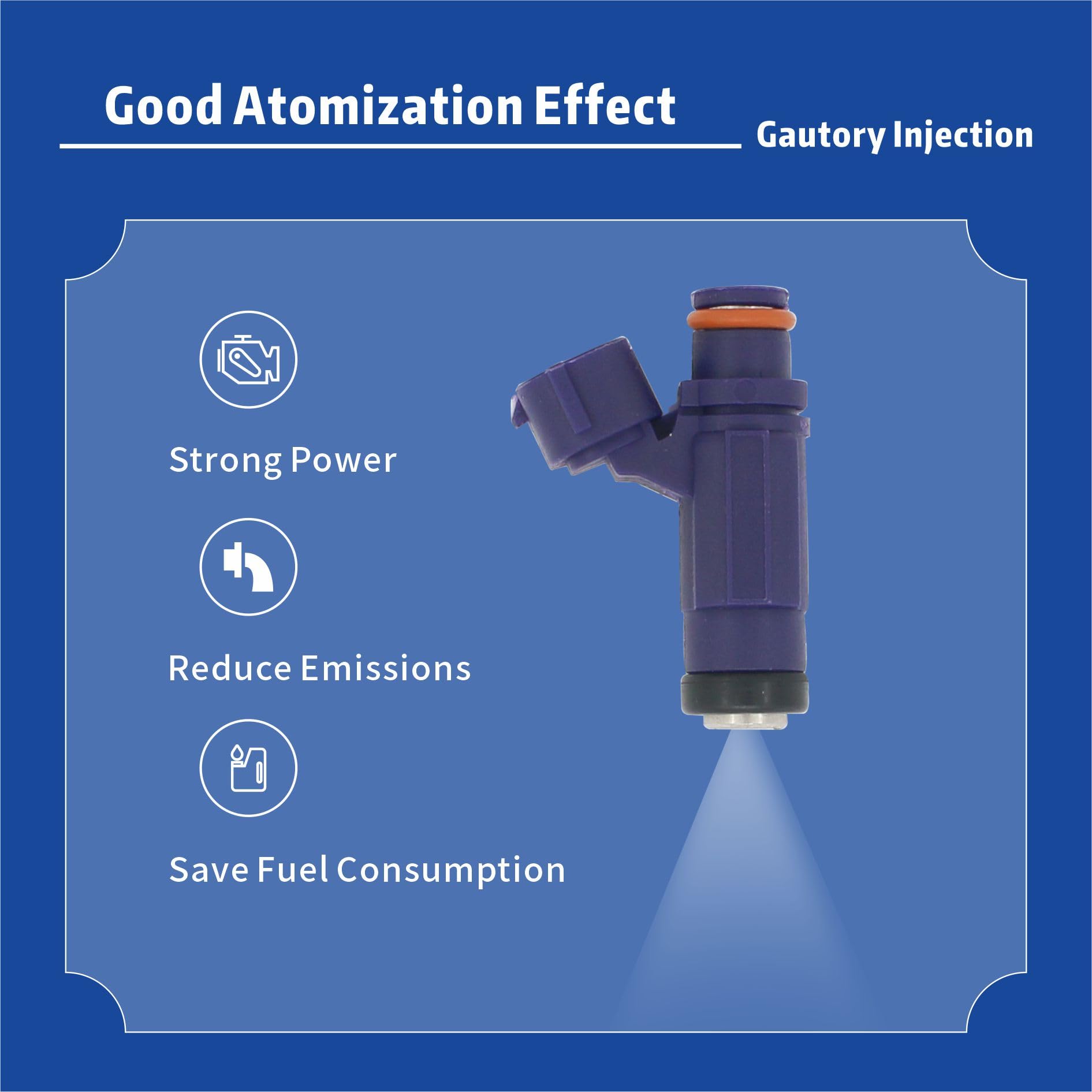 Amazon.com: Gautory Fuel Injector EAT259 Compatible with